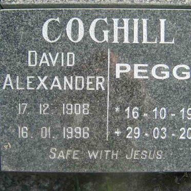 COGHILL David Alexander 1908-1996 &amp; Peggy 1918-2004