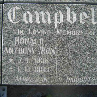 CAMPBELL Ronald Anthony  1936-1988