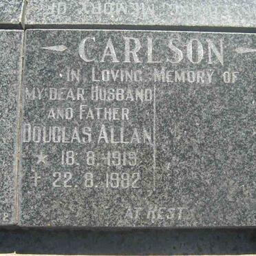 CARLSON Douglas Allan 1919-1982