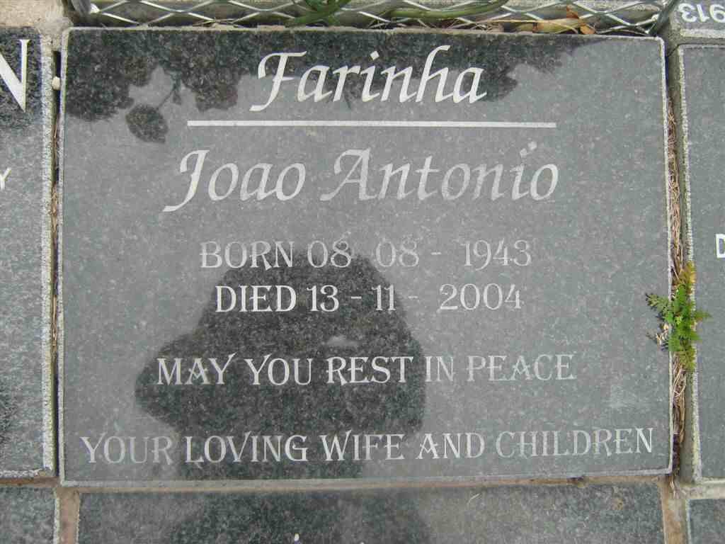 FARINHA Joao Antonio 1943-2004