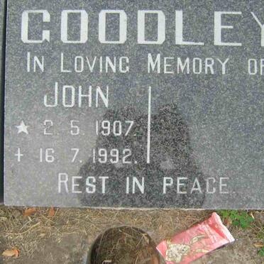 GOODLEY John 1907-1992