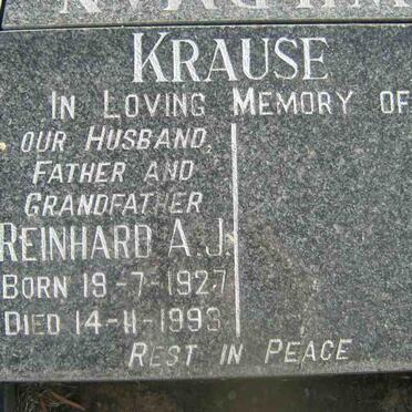 KRAUSE Reinhard A.J. 1927-1993
