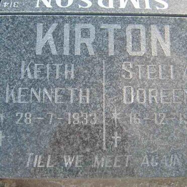 KIRTON Keith Kenneth 1933- &amp; Stella Doreen 1936-