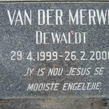 MERWE Dewaldt, van der 1999-2000