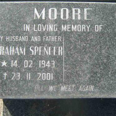 MOORE Graham Spencer 1943-2001