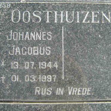 OOSTHUIZEN Johannes Jacobus 1944-1997
