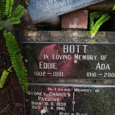 BOTT Eddie 1902-1981 &amp; Ada 1916-2001