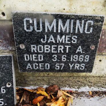 CUMMING James Robert A. -1969