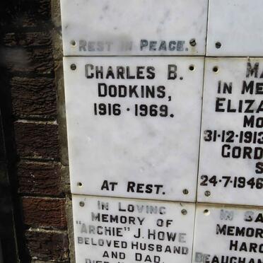 DODKINS Charles B. 1916-1969