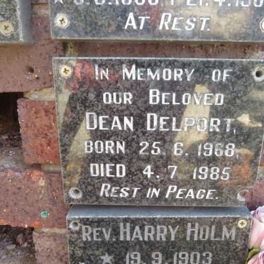 DELPORT Dean 1968-1985