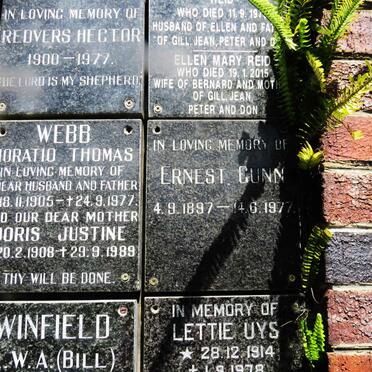 GUNN Ernest 1897-1977