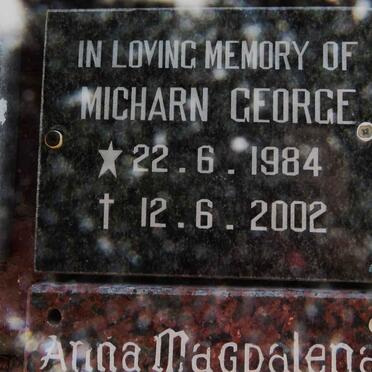 GEORGE Micharn 1984-2002