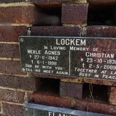 LOCKEM Christian 1938-2009 &amp; Merle Agnes 1942-1998