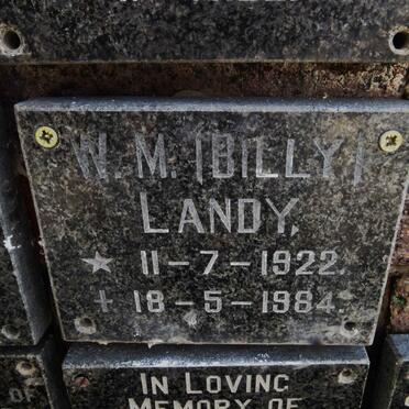LANDY W.M. 1922-1984