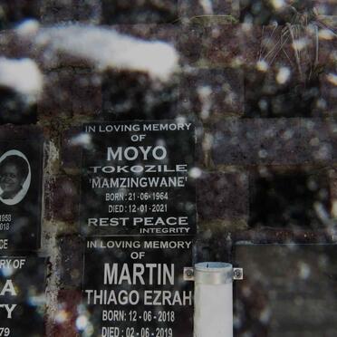 MOYO Tokozile Mamzingwane 1964-2021