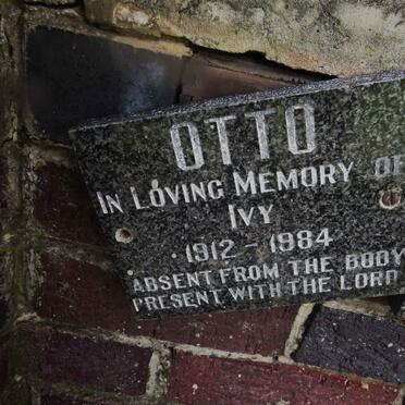 OTTO Ivy 1912-1984