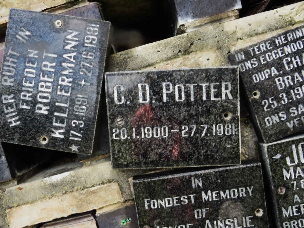POTTER G.D. 1900-1981