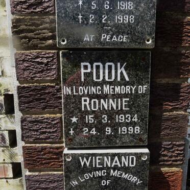 POOK Ronnie 1934-1998