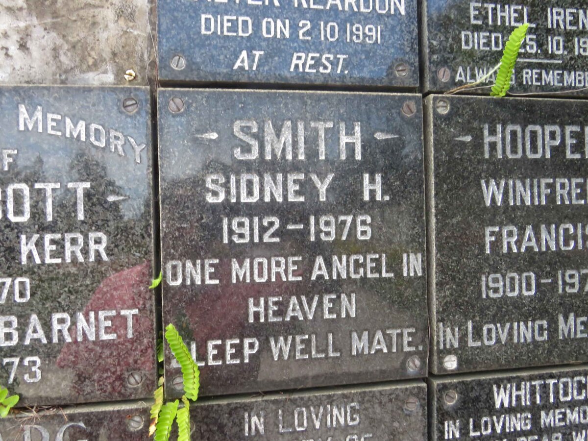 SMITH Sidney H. 1912-1976