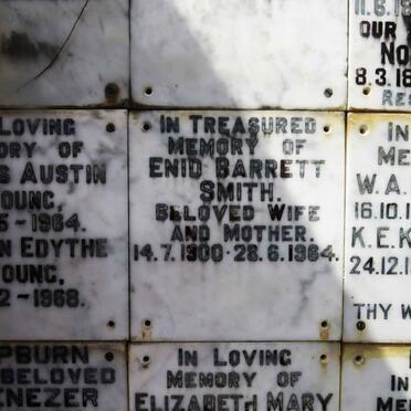 SMITH Enid Barrett 1900-1964
