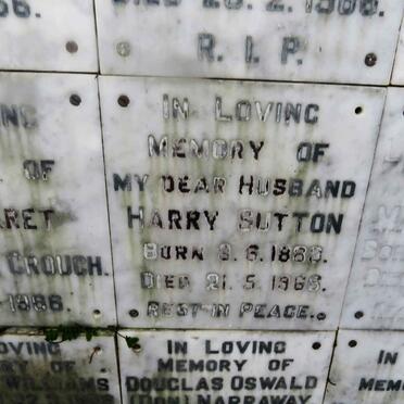 SUTTON Harry 1883-1966