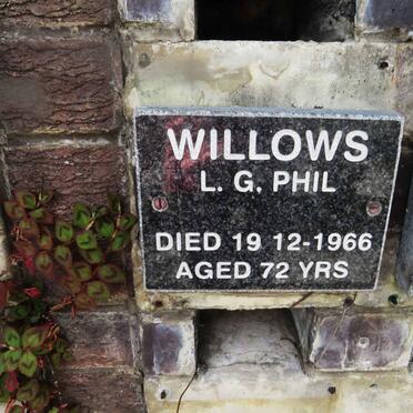 WILLOWS L.G. Phil -1966