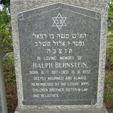 BERNSTEIN Ralph 1917-1972