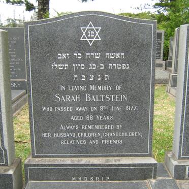 BALTSTEIN Sarah -1977