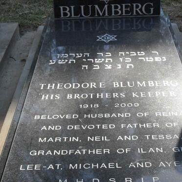 BLUMBERG Theodore 1918-2009