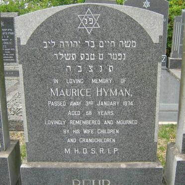 BEHR Maurice Hyman -1974