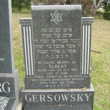 GERSOWSKY Albert -1995