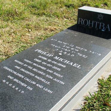 ROHTBART Phillip Michael 1948-2015