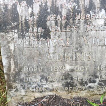 ADKINS Percival Vivian 1895-1937