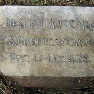 ANSCOMBE Joseph -1929