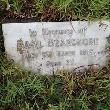 BEARDMORE Basil -1935