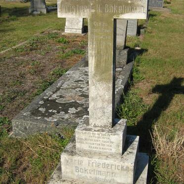 BOKELMANN Christopher Herman 1856-1921 &amp; Marie Fredericke SCHLAPHOF 1859-1929