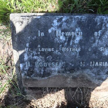 BOOYSEN M. :: MARIAS M.