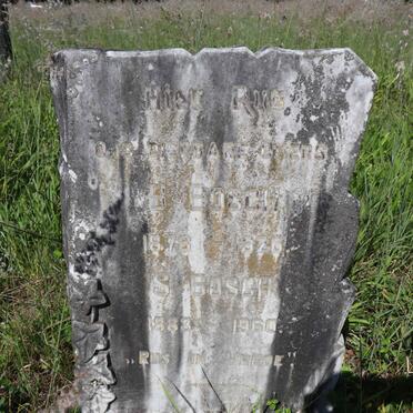 BOSCH B. 1878-1926 &amp; S. 1883-1960