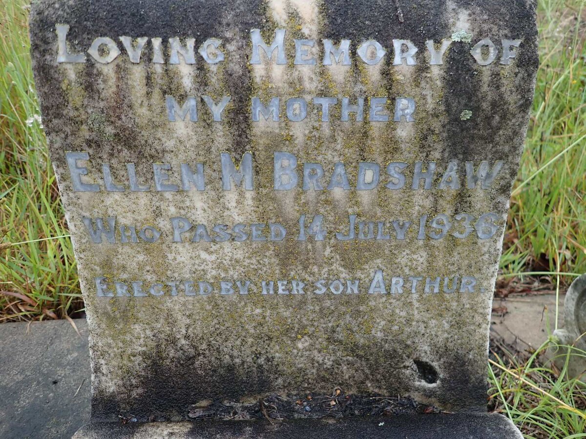 BRADSHAW Ellen M. -1936