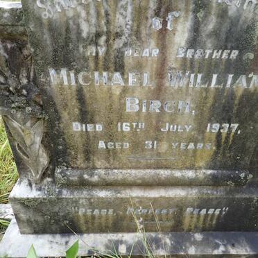 BIRCH Michael William -1937