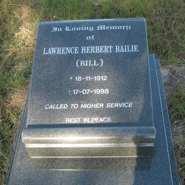 BAILIE Lawrence Herbert 1912-1998 