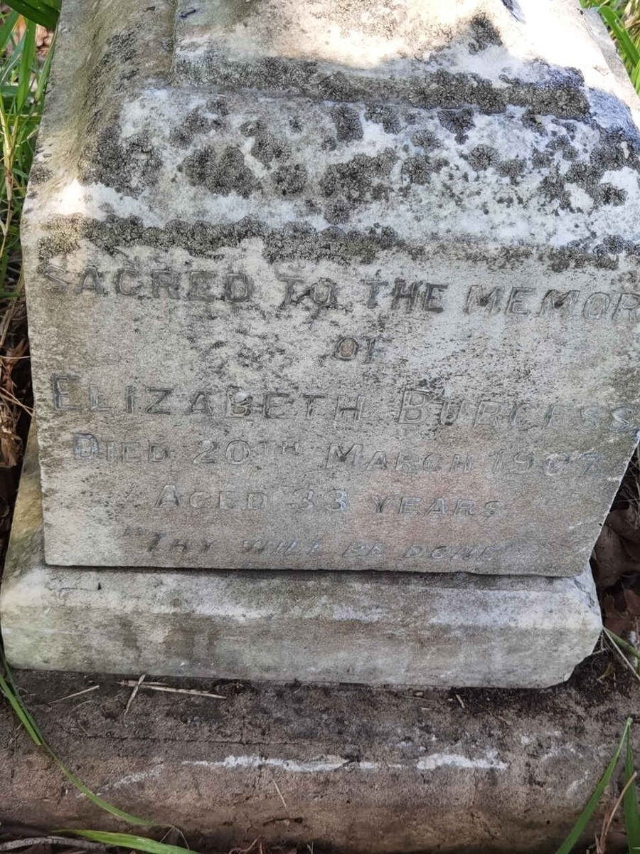 BURGESS Elizabeth -1907