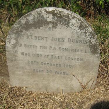 DURBIN Albert John -1901