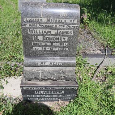 DOMONEY William James M. 1891-1942 :: DOMONEY Clarence -1944