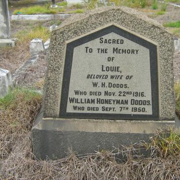 DODDS William Honeyman -1950 &amp; Louie -1916