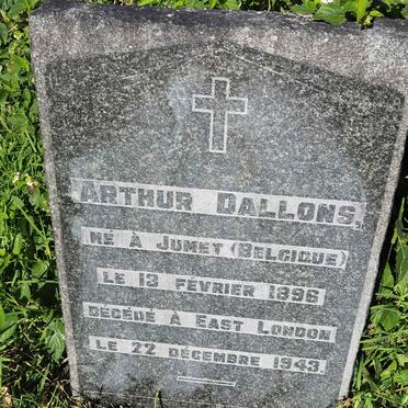 DALLONS Arthur 1896-1943
