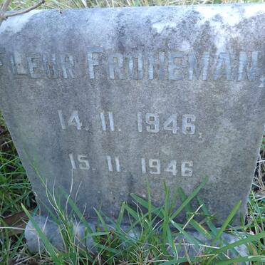 FRONEMAN Fleur 1946-1946