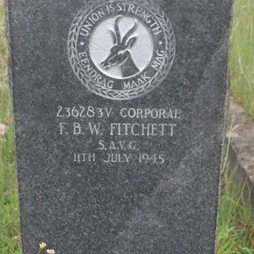 FITCHETT F.B.W. -1945