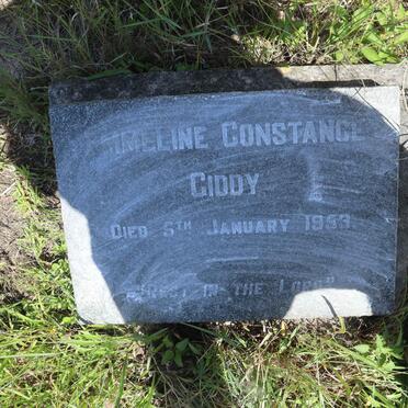 GIDDY Emmeline Constance -1953