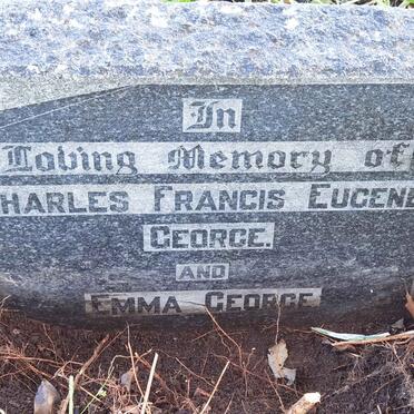 GEORGE Charles Francis Eugene  &amp; Emma 